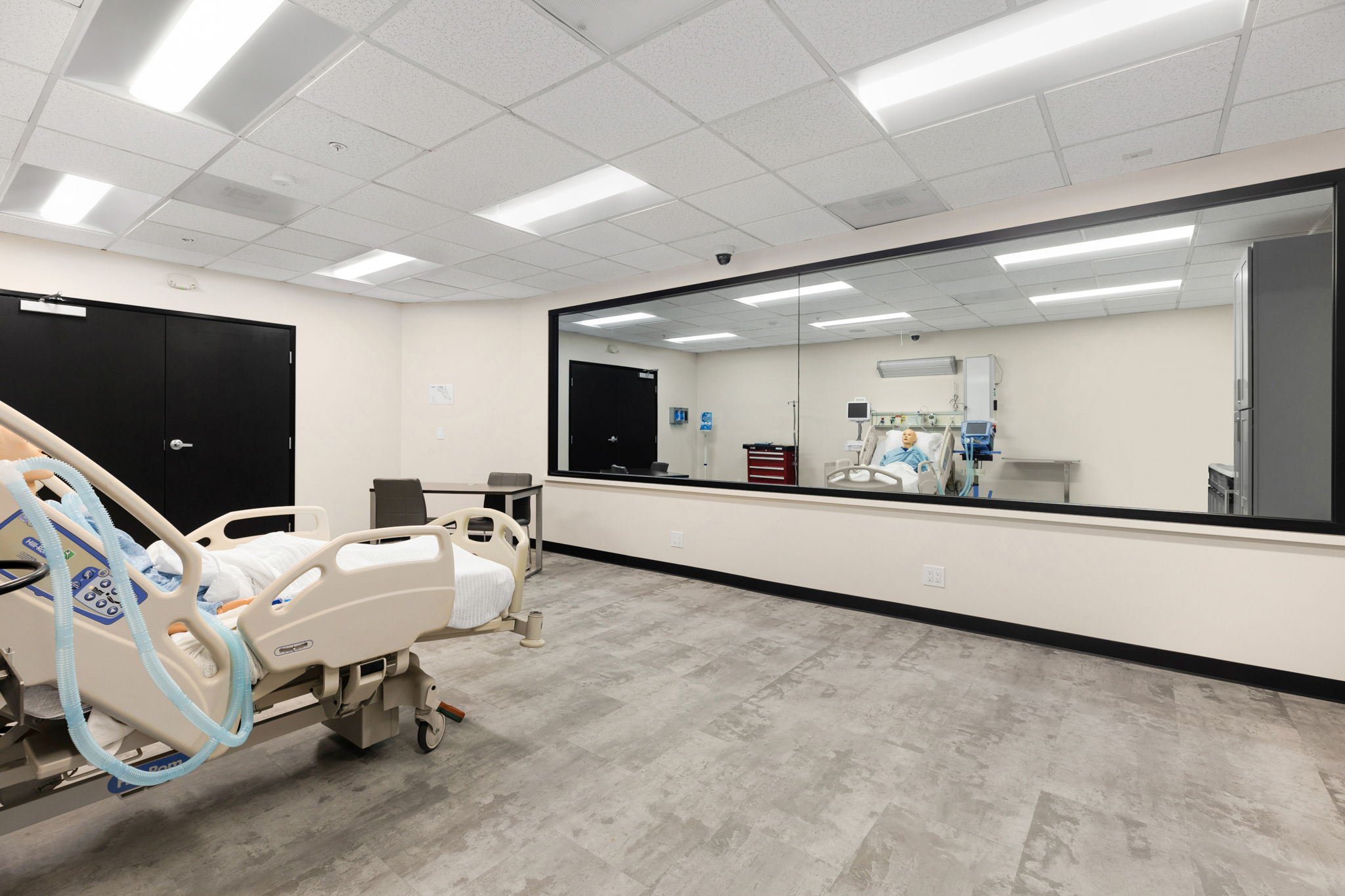 Testing room at Tustin Facility.